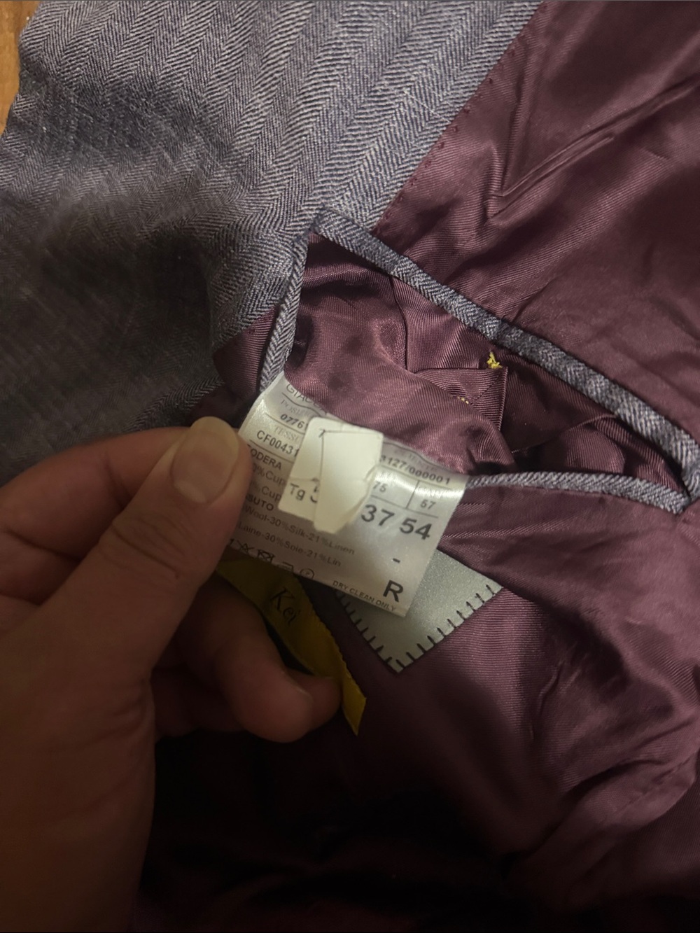 Canali KEI sports jacket 54EU - Picture 10 of 11
